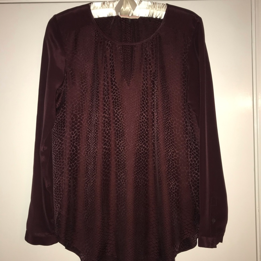 Rebecca Taylor long sleeve blouse size 4